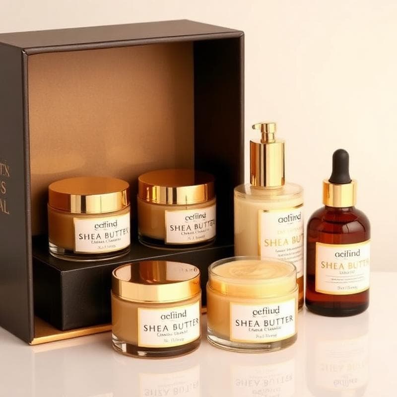 Pure Shea Butter Gift Set β 6 Piece Luxury Collection