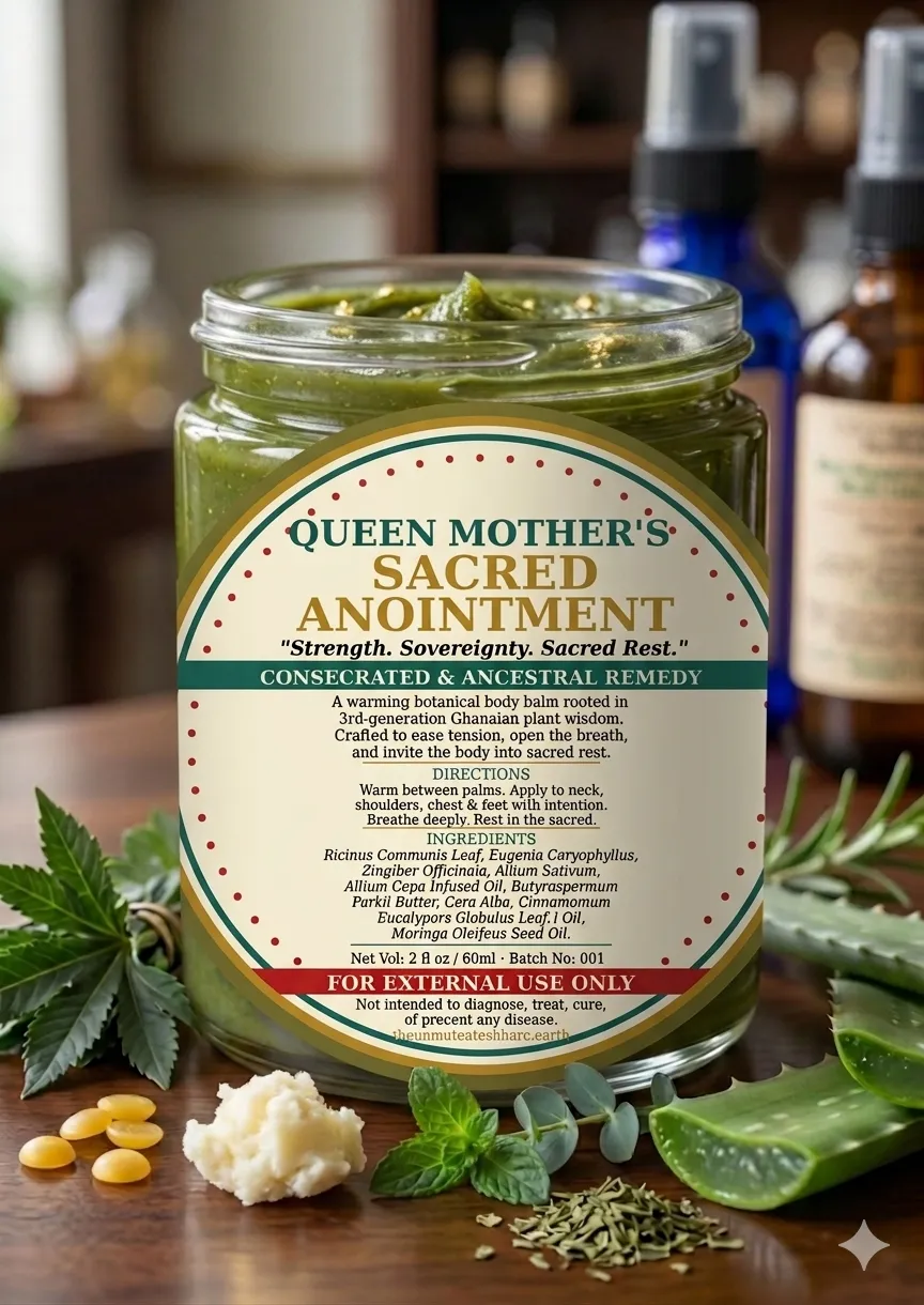 Queen Mother's Sacred Anointment